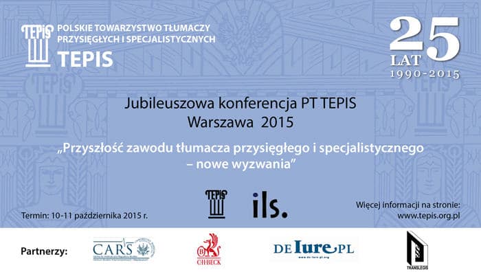 Jubileuszowa konferencja PT TEPIS