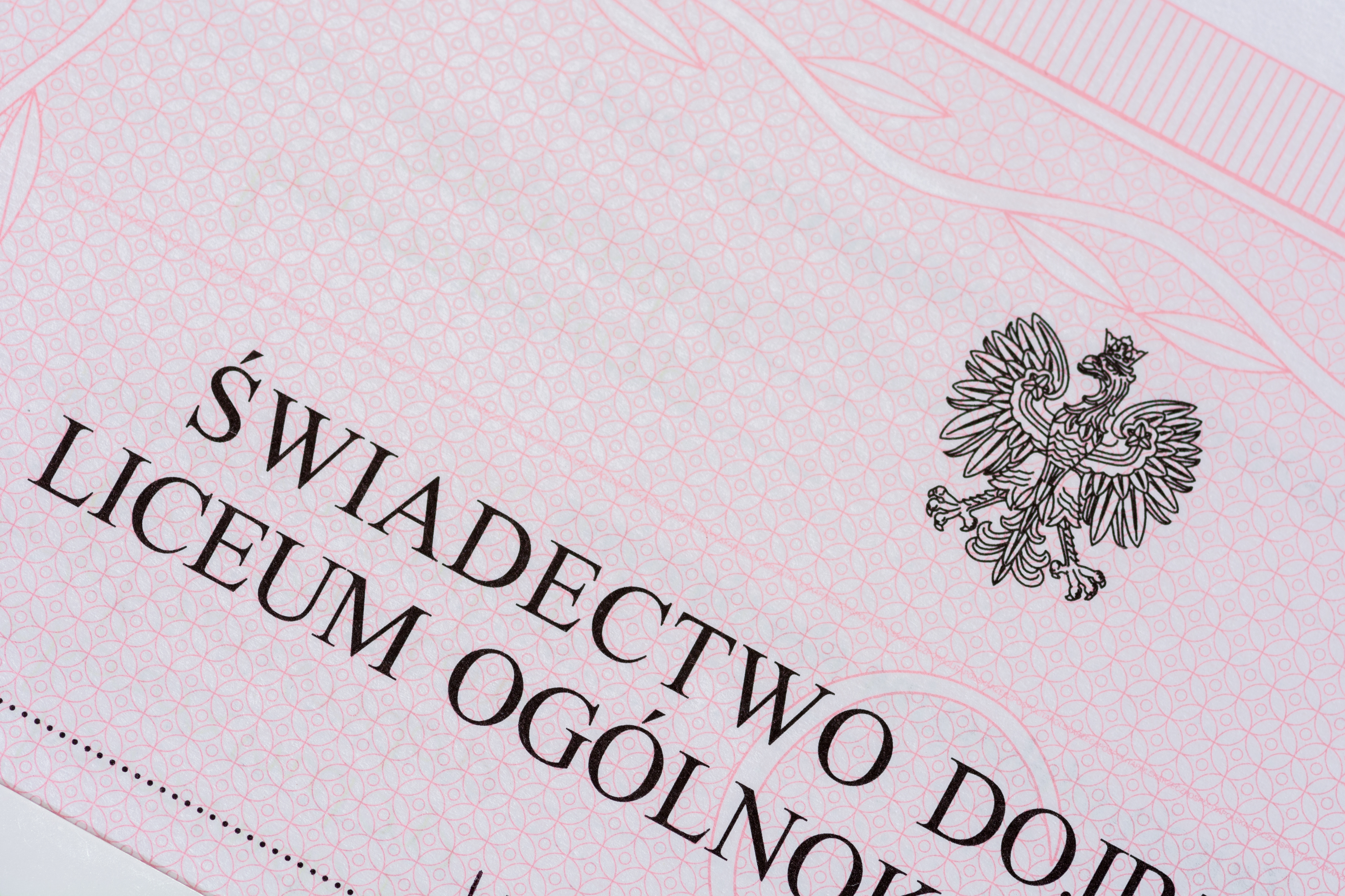 Tłumaczenie przysięgłe świadectwa maturalnego Tłumaczenie przysięgłe świadectwa maturalnego