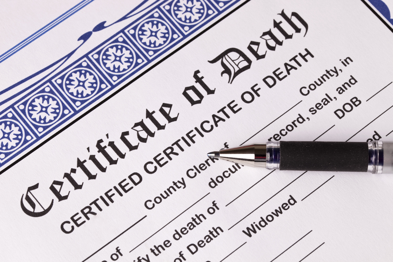 Certified Death Certificate Translation